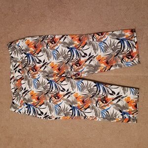 Chico's Women's Floral Print Pants